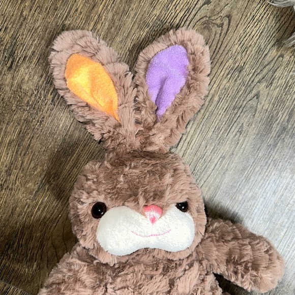 Animal Adventure Soft Brown Flopsy Bunny Rabbit plush 11” EUC - Picture 2 of 8